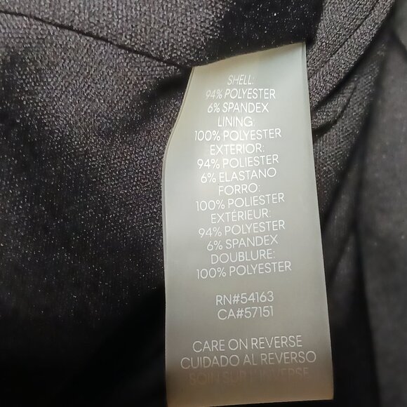 NEW Calvin Klein Off-The-Shoulder High-Low Dress Black Beading Detail Size 4 - Picture 14 of 16